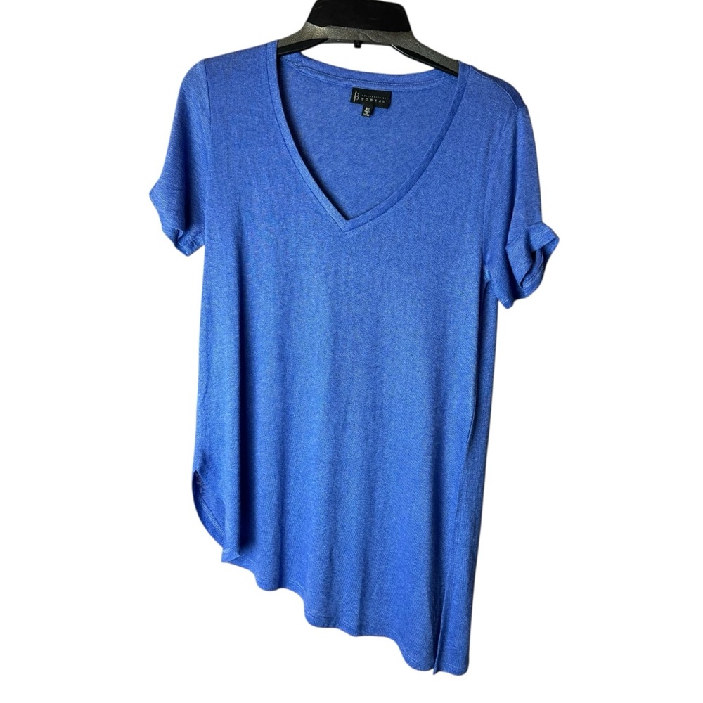 Stitch Fix Bobeau Blue Long Blue Top Tie Style XS